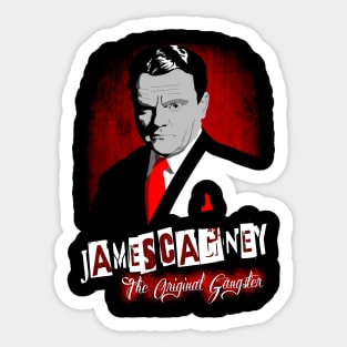 Jimmy Cagney The Original Gangster Sticker